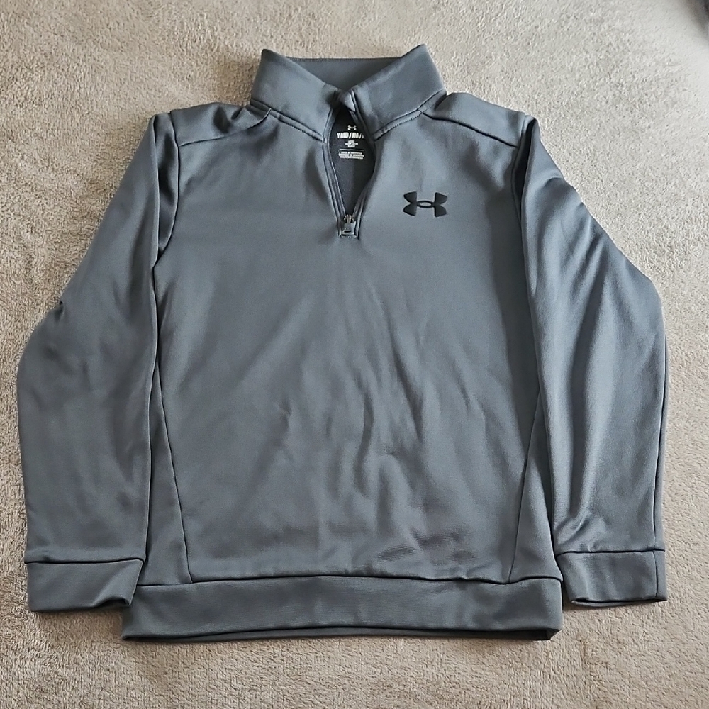 Under Armour Charcoal Quarter-Zip Pullover